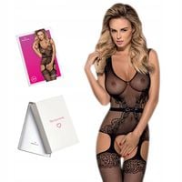 Dopasowane bodystocking. Otwarty krok, seksi S/M/L