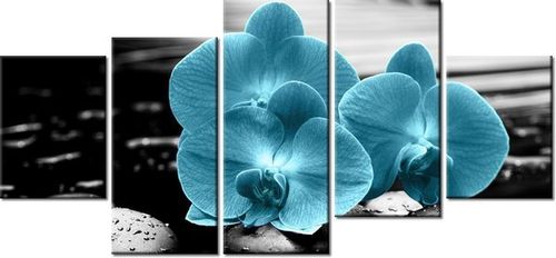 70CM 150CM OBRAZ 5 ELEM STORCZYK KAMIENIE ŚCIENNY na Arena.pl