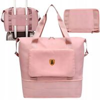 TORBA PODRÓŻNA DO SAMOLOTU BAGAŻ PODRĘCZNY SKŁADANA NA WALIZKĘ DUŻA IMITI