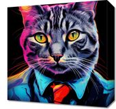 Obraz 40x40cm Kolorowy Bizneskot