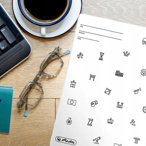 ZESTAW 10 ZESZYTÓW TEMATYCZNYCH PRZEDMIOTOWYCH ZE ŚCIĄGĄ 60k A5 HERLITZ na Arena.pl