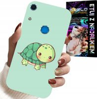 ETUI DO HUAWEI Y6S - SŁODKIE ŻÓŁWKI WZORY DLA DZIECI + SZKŁO