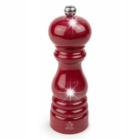 Peugeot Paris Młynek do mielenia pieprzu 18cm ręczny regulowany czerwony