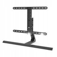 Stojak pod telewizor HAMA 220869 regulowany do 65" Czarny