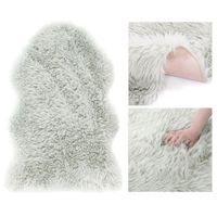 Dywan Baranica DOKKA nieregularny kształt 60x90 popielaty AmeliaHome