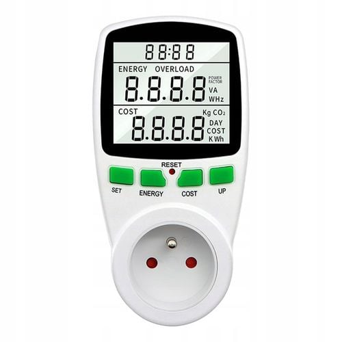 PRECYZYJNY MIERNIK LICZNIK ZUŻYCIA ENERGII POBORU PRĄDU WATOMIERZ na Arena.pl