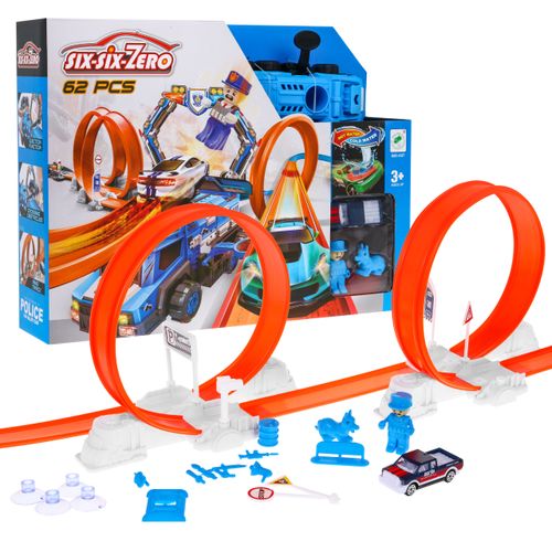 Ekstramalny Tor Wyścigowy Dla Dzieci 3+ Autko Zmieniające Kolor + 2 Pętle na Arena.pl