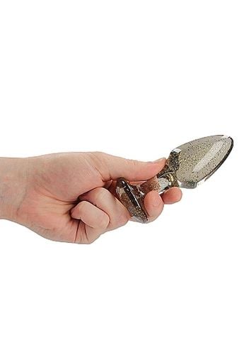 acrylic goldchip butt plug set - gold na Arena.pl