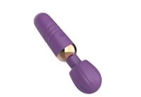 stymulator łechtaczki silikonowy little fairy wand fioletowy 14 cm