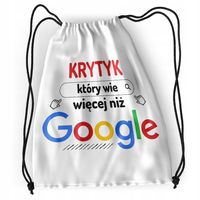 Plecak Dla Krytyka Sportowy Szkolny Worek Torba Z Nadrukiem Ze Zdjęciem