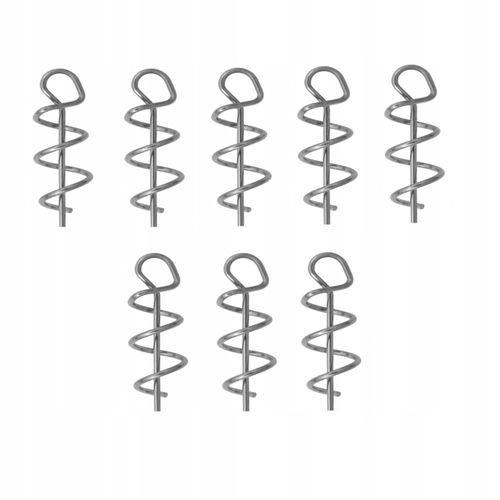 MICRO Wkrętka Wkręt do przynęt miękkich MICRO Spiral XS (10 mm) 8 szt na Arena.pl