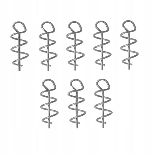 MICRO Wkrętka Wkręt do przynęt miękkich MICRO Spiral XS (10 mm) 8 szt zdjęcie 4