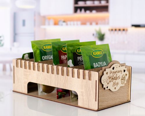 Prezent pojemnik na przyprawy przyprawnik organizer dzień Babci i Dziadka na Arena.pl