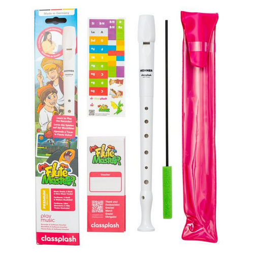 Flet sopranowy z aplikacją Classplash Melody Recorder by Hohner na Arena.pl