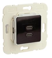 Efapel Logus90 gniazdo podwójne usb typ C 21382