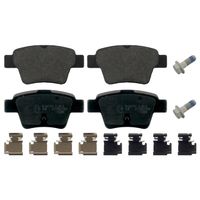 Klocki hamulcowe TYŁ Peugeot 207 SW 2007 2008 2009 2010 2011 2012 2013