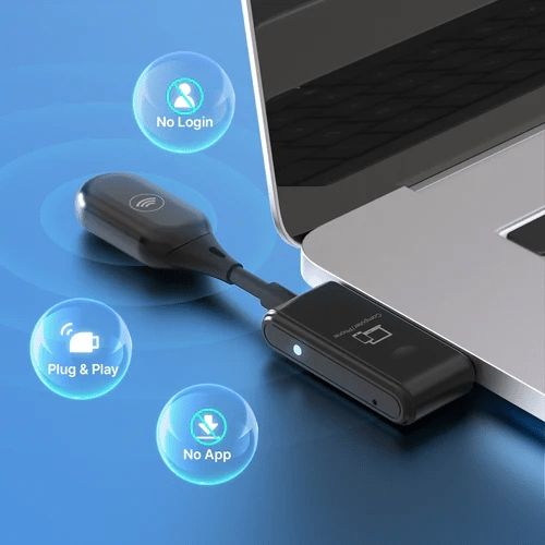 Bezprzewodowy transmiter obrazu, wideo, USB-C na HDMI,Full HD,50m, MINIX C1 na Arena.pl