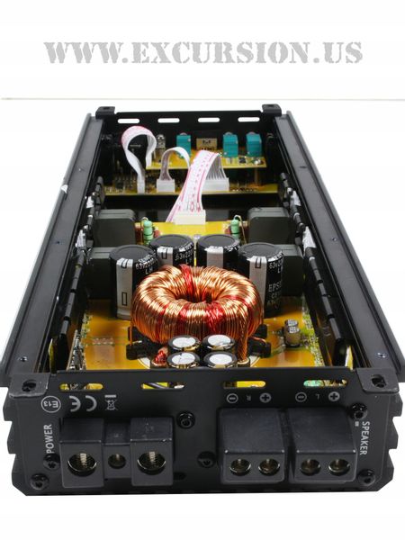 Wzmacniacz Excursion 4 kanały Mostek 1200W zdjęcie 3