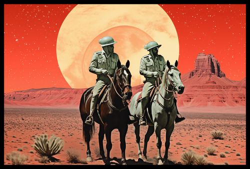 Plakat 60x40cm Patrol Kosmiczny na Arena.pl