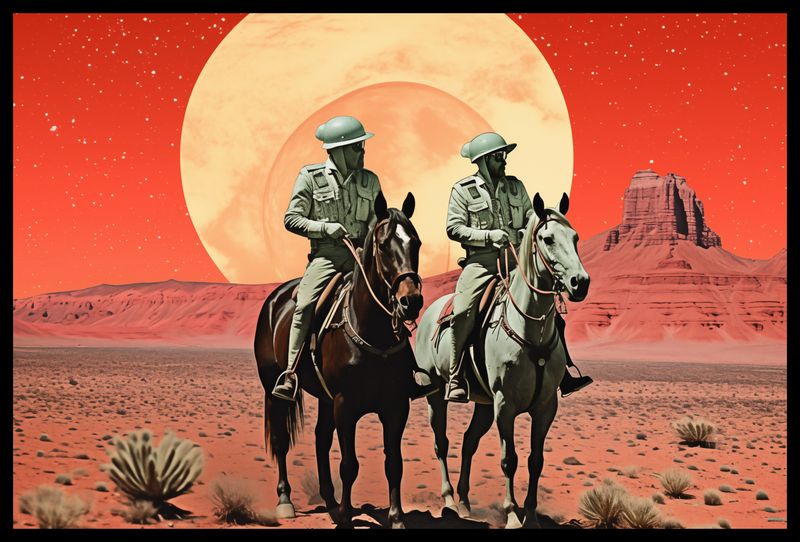 Plakat 60x40cm Patrol Kosmiczny zdjęcie 2