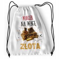 Plecak Sportowy Szkolny Maklera Worek Torba Z Nadrukiem Ze Zdjęciem