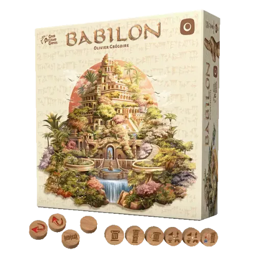 Babilon - strategiczna gra planszowa - budowanie trójwymiarowego ogrodu na Arena.pl