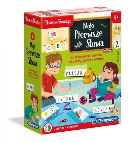 Clementoni Gra Moje Pierwsze Słowa +4 na Arena.pl