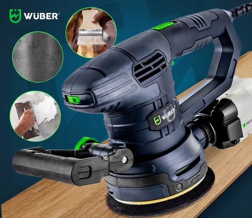 SZLIFIERKA MIMOŚRODOWA OSCYLACYJNA ELEKTRYCZNA WUBER Z REGULACJĄ 1300W na Arena.pl