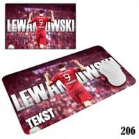 PODKŁADKA POD MYSZKĘ MYSZ WZORY DO WYBORU - PIŁKA LEWANDOWSK.I 20x24cm