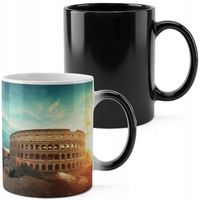 KUBEK MAGICZNY 330ML DRUK - RZYM KOLOSEUM WIDOKI ZABYTEK