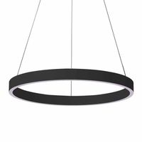 Wisząca lampa okrąg Brasco PND-56215D-080RPC-BK-3KS4K-TRDIMM Italux LED 80W 3000-4000K czarny