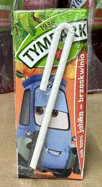 Tymbark sok jabłko-brzoskwinia 200ml zdjęcie 1