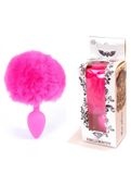 Plug Króliczy Ogonek - Jewellery Silicon - Bunny Tail Pink