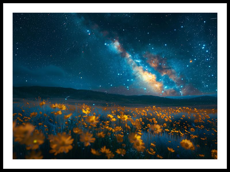 Plakat 70x50cm Nocne Niebiosa zdjęcie 3