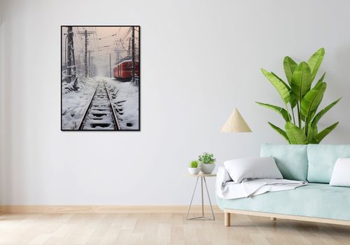 Plakat 75x100cm Podróż po Torach na Arena.pl