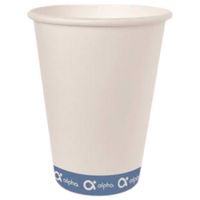 kubek papierowy 200ml alpha plastic free bia 50szt