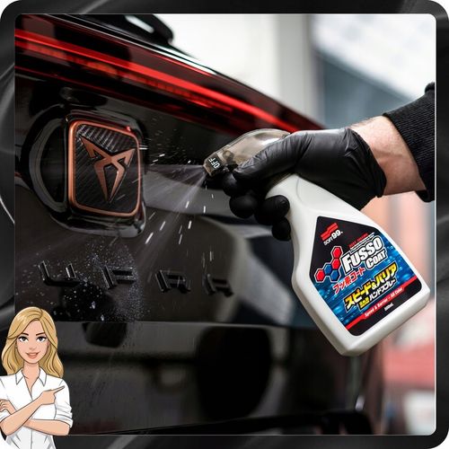 Soft99 fusso coat speed barrier wosk szybki detail zabezpieczenie lakieru na Arena.pl