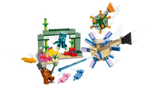 LEGO Minecraft 21180 Walka ze strażnikami na Arena.pl