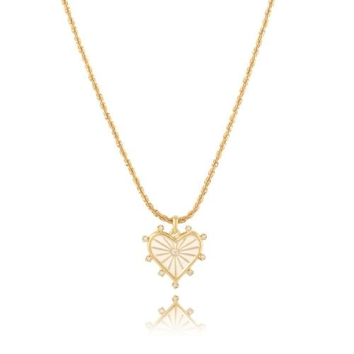 naszyjnik z sercem, kolekcja z kolekcji bella (c23/zwe/42/1au) na Arena.pl