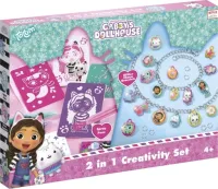 Totum zestaw kreatywny do robienia bransoletek Koci Domek Gabi 2w1