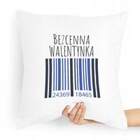Poduszka Prezent Na Walentynki Bezcenna Walentynka Z Nadrukiem Ze Zdjęciem