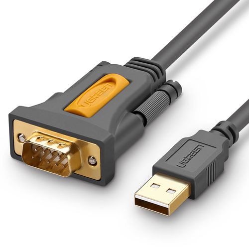 Przejściówka adapter kabel USB-A - DB9 RS-232 1.5m szary na Arena.pl