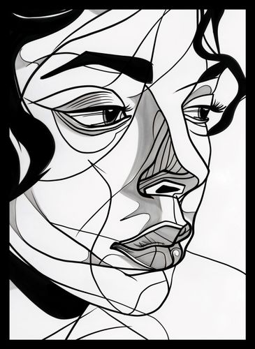 Plakat 25x35cm Portret Kobiecy na Arena.pl