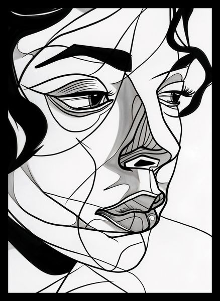 Plakat 25x35cm Portret Kobiecy zdjęcie 2
