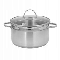 Garnek tradycyjny 24cm COMFORT 6,1L SSW indukcja nierdzewny z poktywką