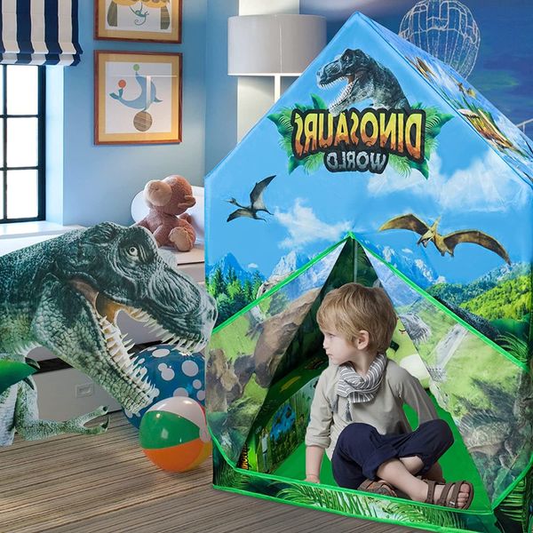 NAMIOT DOMEK DLA DZIECI DINOZAUR DO DOMU OGRODU zdjęcie 5