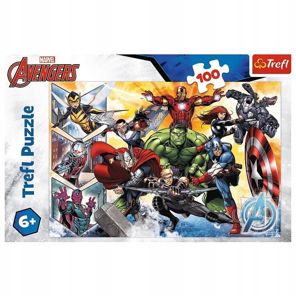 Puzzle 100 Siła Avengersów 4312 zdjęcie 4