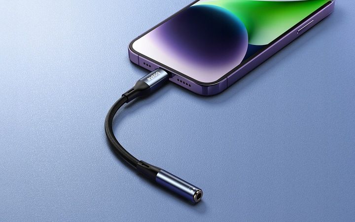 BOSTE KABEL ADAPTER PRZEJŚCIÓWKA AUDIO DO IPHONE LIGHTNING DO MINIJACK AUX zdjęcie 13