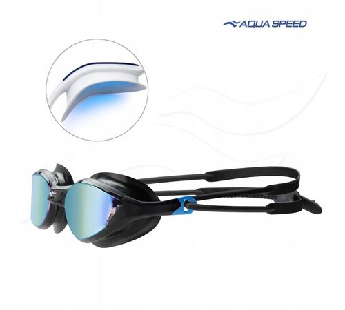 Okulary do pływania lustrzanki AQUA SPEED Vortex Mirror 07 +etui na Arena.pl