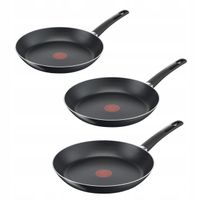 Zestaw patelnie do smażenia Simplicity Non-Stick 24 28 30cm gazowe